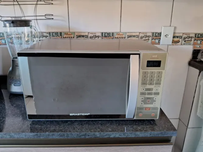 Micro-ondas Brastemp maxi grill
