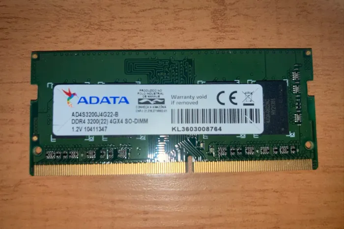 Memoria Notebook 4gb Ddr4 3200