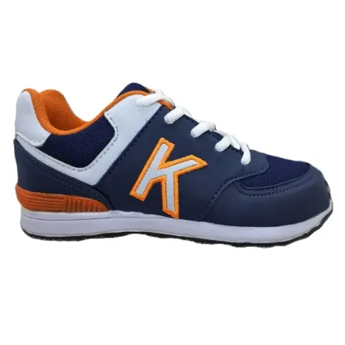 Tênis Infantil Masculino Menino Escolar Juvenil Azul KidStar K2ML