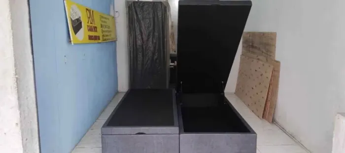 Box baú solteiro casal Queen