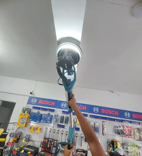 Lixadeira de teto e parede 1050w Wesco(Loja)