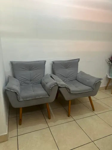 Poltrona salão decorativa