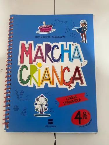 Livro marcha criança espanhol 4 ano