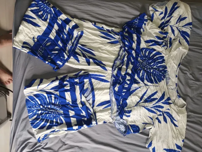 Conjunto cor azul, tamanho G1