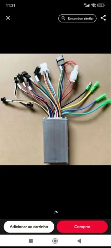 Controladora para moto elétrica 