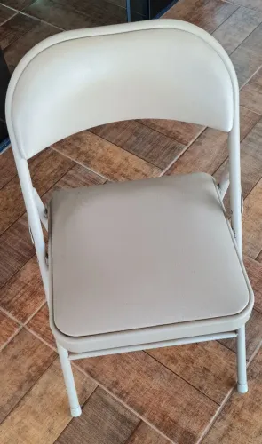 Vendo conjunto de 6 cadeiras dobráveis