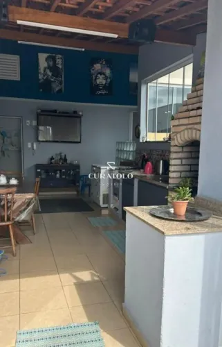 Apartamento cobertura à venda em Santo André, Parque das Nações, de 3 quartos, 2 vagas e c