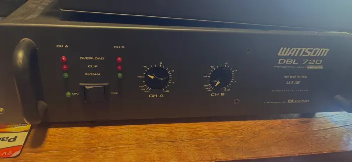 Amplificador Whattsom DBL720
