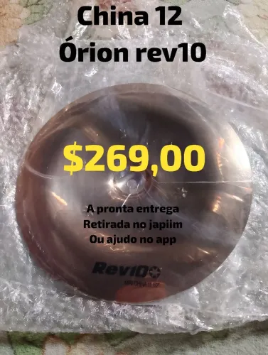 Alugo pratos de bateria 