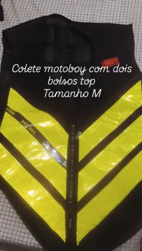 Colete motoboy 