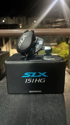 Carretilha Shimano SLX 151HG - c/ Caixa e Manual