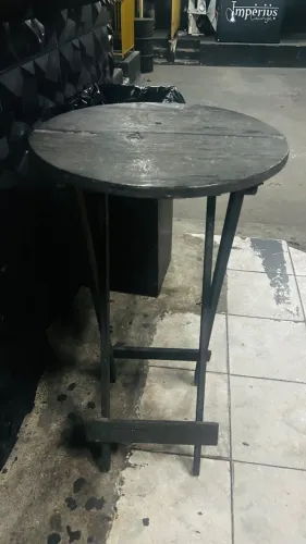 Bistrô mesa dobrável bar adega balada