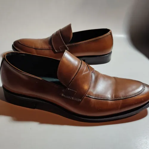 Mocassim Louie couro  Tam 37 feito a mão 