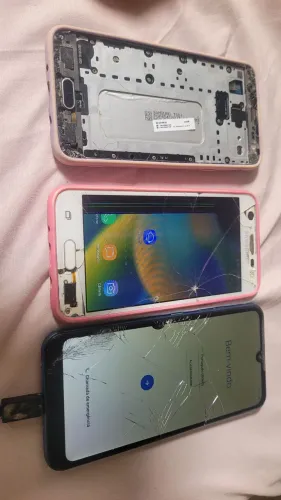 1 Lg 40s  2 samsung j5 prime  dando sinal 