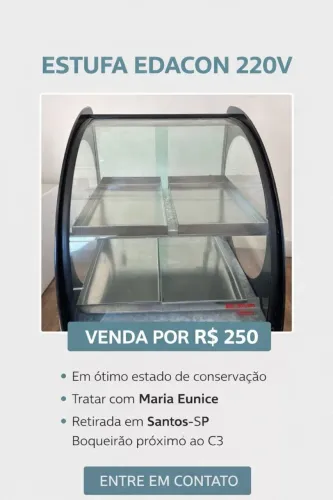 Estufa Edacon 220v