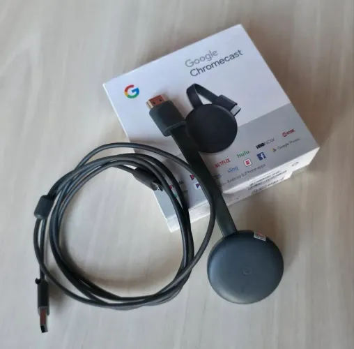 Chrome cast 3ª geração