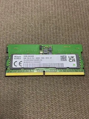 Memória RAM Notebook 8GB DDR5 4800MHz SK Hynix SODIMM