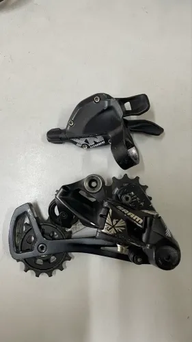 Câmbio e trocador Sram NX 12v