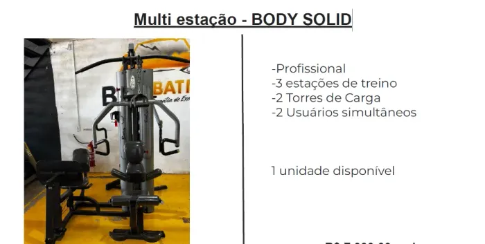 Multi estação - BODY SOLID