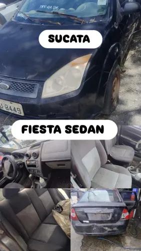 SUCATA - FIESTA SEDAN 1.0 