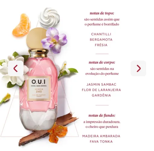 Perfume OUI Scarpin 245 30ml