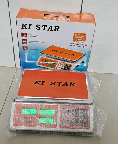 Balança digital 40 quilos nova