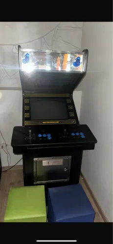     Fliperamas + Máquina de Corrida + Pebolim - Combo Completo