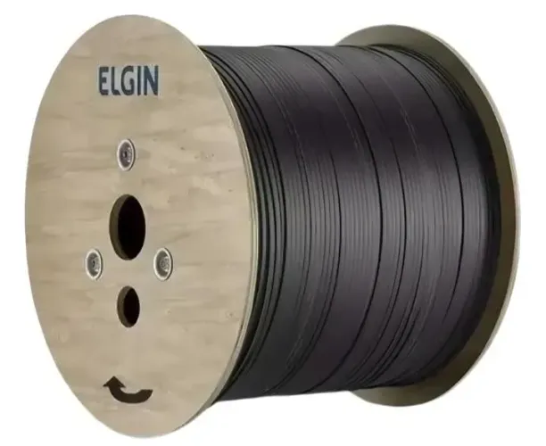 Fibra Drop óptica 1km 1via ELGIN provedor 