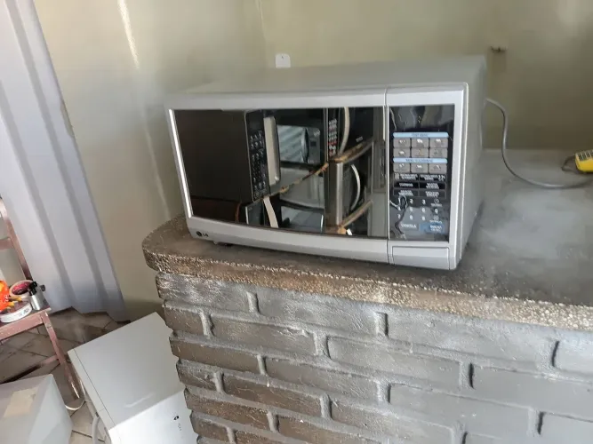 Microondas lg espelhado