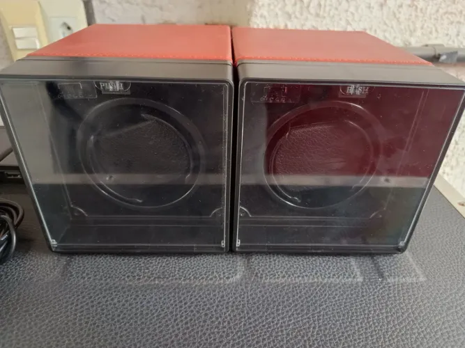 Vendo dois Estojos para Relógio RUVOO, Enrolador de Relógio Automático. Leia