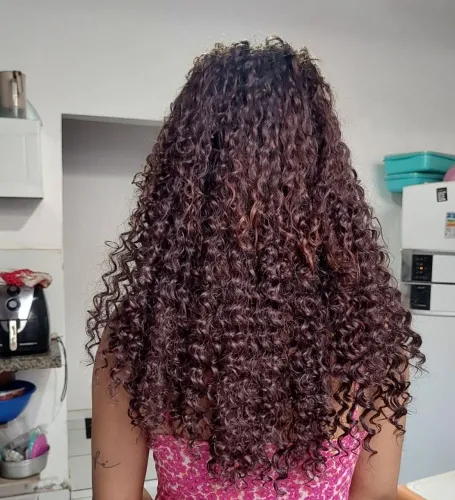 Vendo telas para cabelos cacheados 