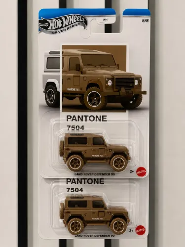 Land Rover Pantone Hot Wheels Pack 2 unidades 