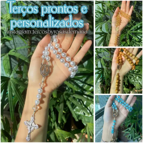 Terços prontos e personalizados