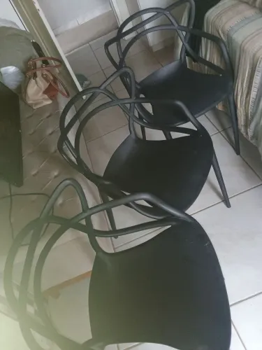 Vendo 3 cadeira, 250 reais as 3