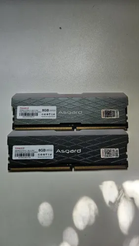 MEMÓRIA RAM 16GB (2x8GB) DDR4 3200MHz CL18 ASGARD