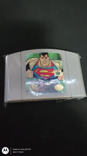 Cartucho Nintendo 64 Jogo Super Man