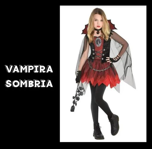 Fantasia menina vampira