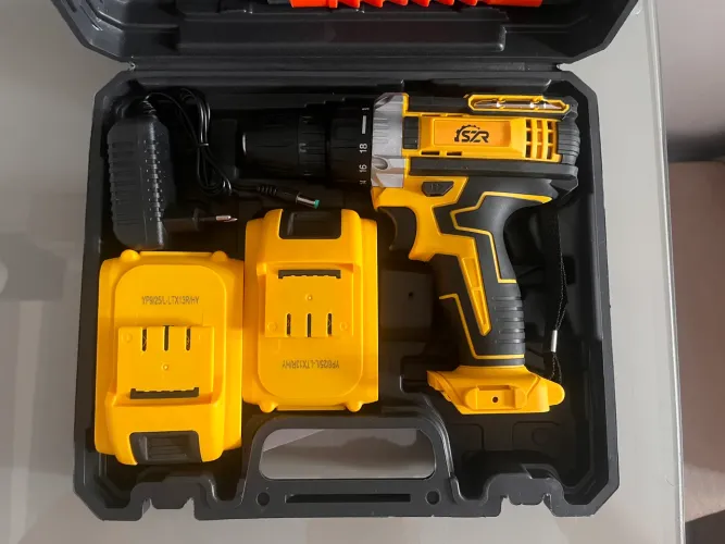 Parafusadeira/Furadeira SZR 48V MAX - Kit Completo com 2 Baterias (Nova)