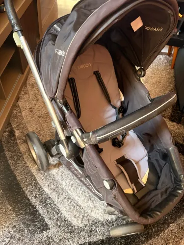 Carrinho De Bebê 3 Rodas Kiddo Compass Ii Preto