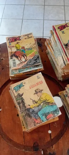 Tex coleção Vecchi Globo Mythos Rio Gráfica