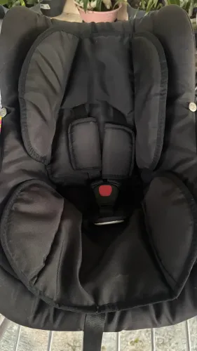 Bebê Conforto Cocoon Black Galzerano - Cadeirinha p/ Carro - Com marcas de uso 