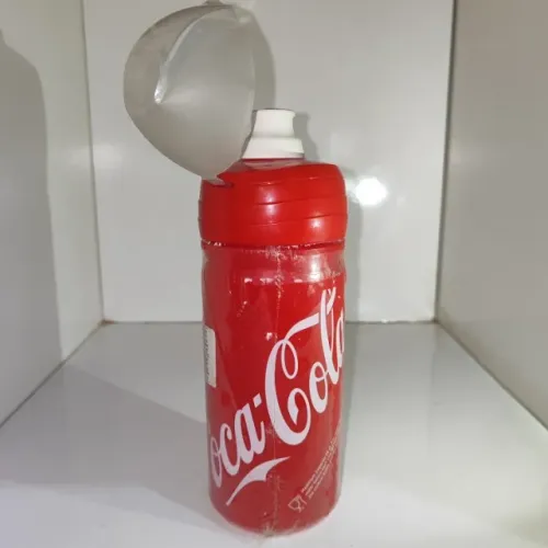GARRAFA DE BICICLETA ELITE COCA COLA 550ML VERMELHA