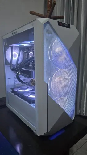 Pc gamer Ryzen 5 5600 memória ram 16gb rtx inno3d 3060 12gb dual fan 
