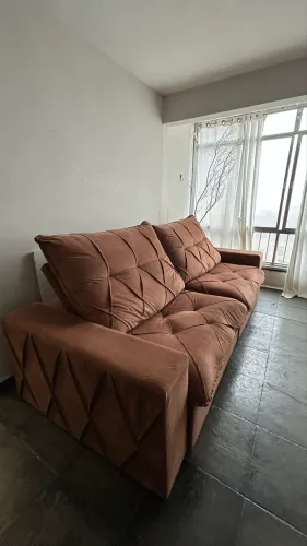 Sofá retrátil, reclinável e sofá cama