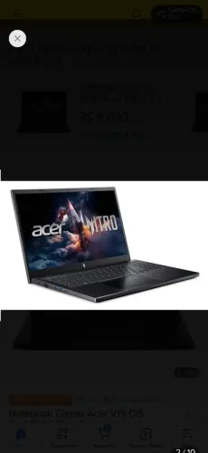 Vendo notebook gamer