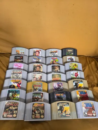 Jogos originais de Nintendo 64