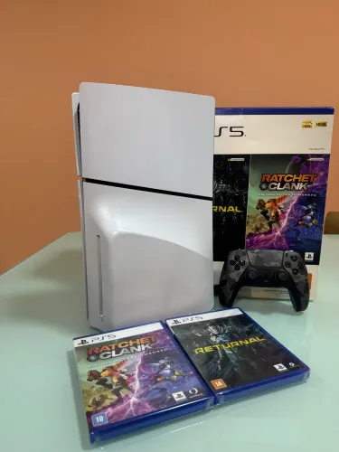 Ps5 slim c/ leitor