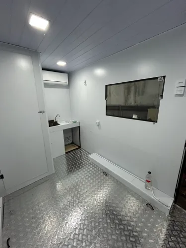 Trailer camarim com banheiro