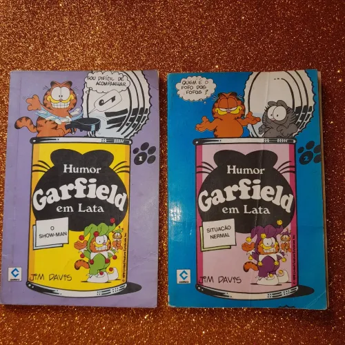 Garfield Humor Garfield em lata edição 01 e 02