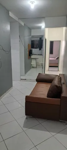 Apto mobiliado